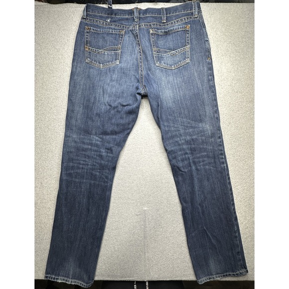 Ariat M2 Jeans Mens 40x34 Straight Leg Relaxed Fit Denim Workwear YKK USA Classi - Picture 1 of 13